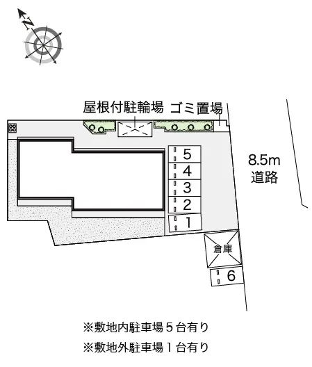 ★手数料０円★八王子市弐分方町　月極駐車場（LP）